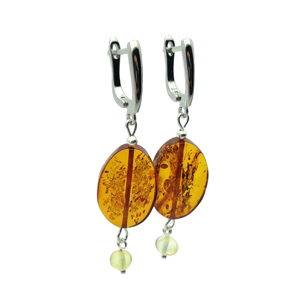 Серьги, Янтарь,ПСР 2103205149