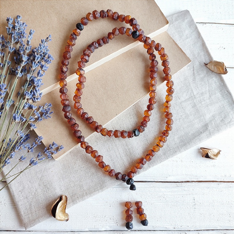 Четки буддийские янтарь 9006100237 (4)