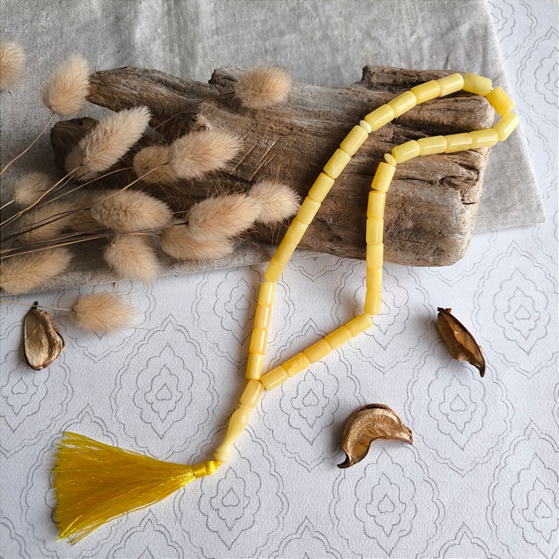 Четки мусульманские янтарь 9301100091 (5)