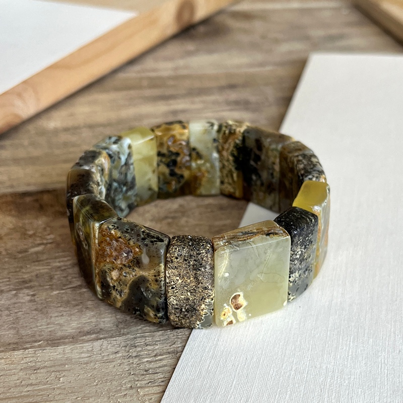 Браслет Муж. янтарь 3031119493-2