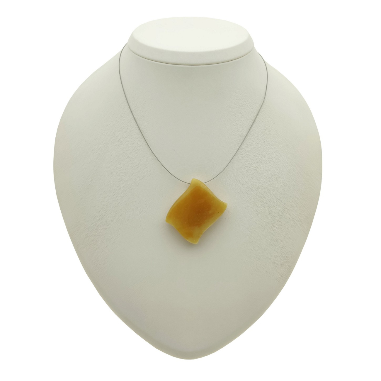 Колье янтарь