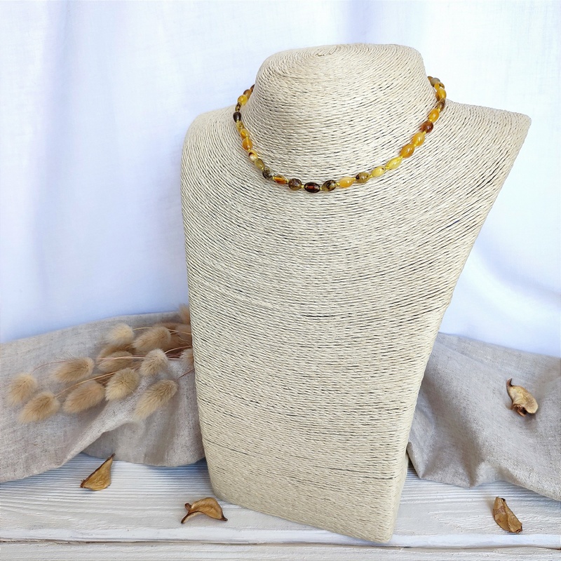 Бусы детские из янтаря 5223009935 (7)