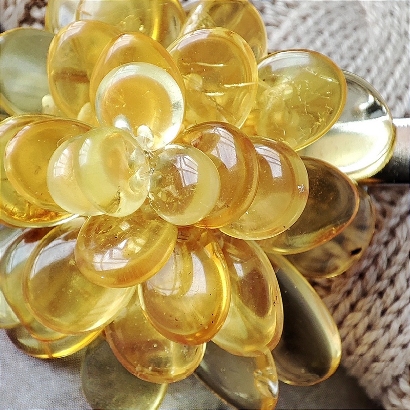 Брошь-зажим 