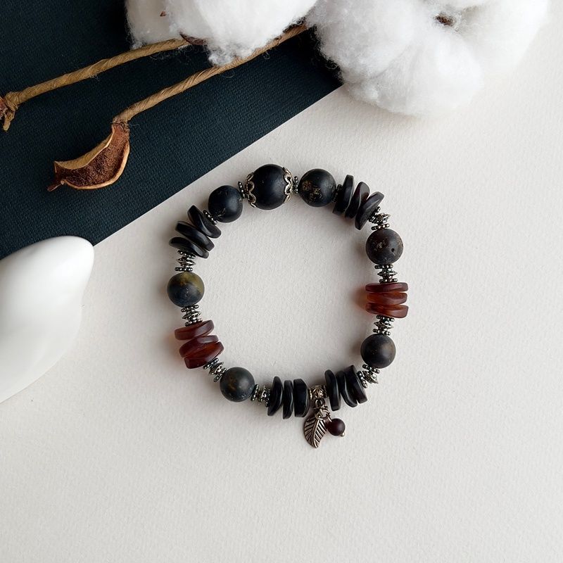 Браслет "Фантазия" янтарь