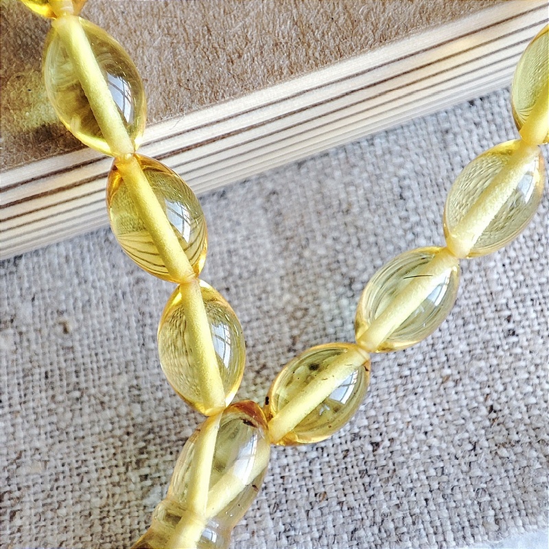 Четки мусульманские янтарь 9401100146 (3)