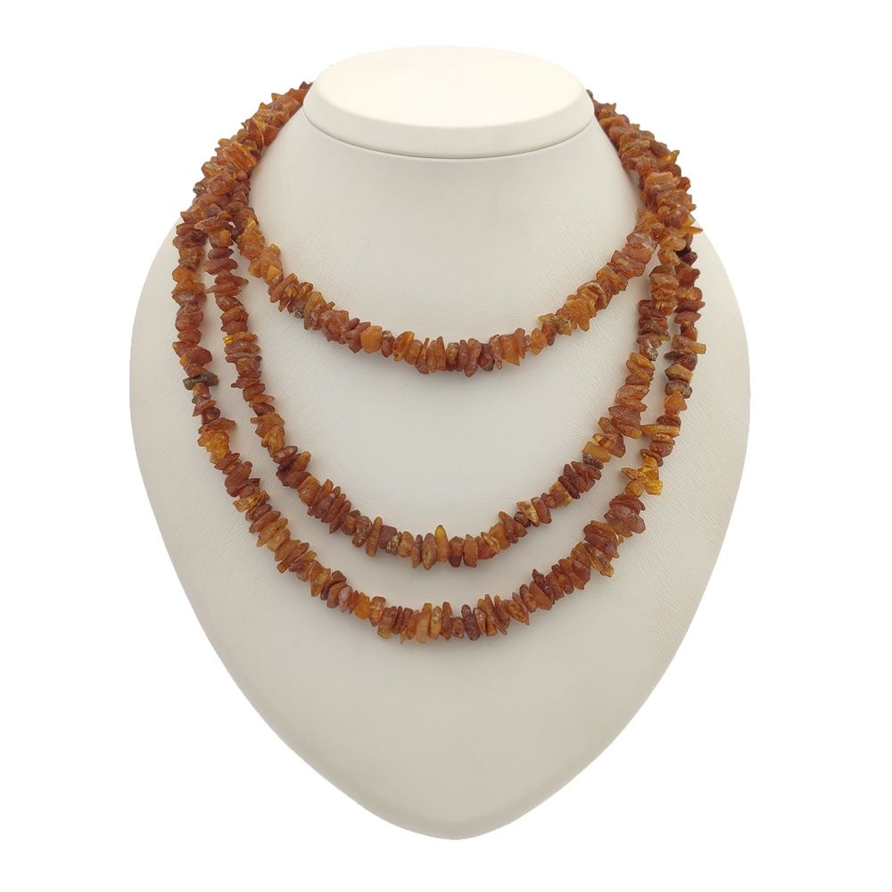 Бусы "Лечебка" из янтаря