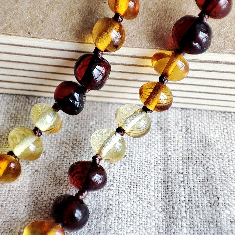 Бусы детские из янтаря 5503019910 (2)