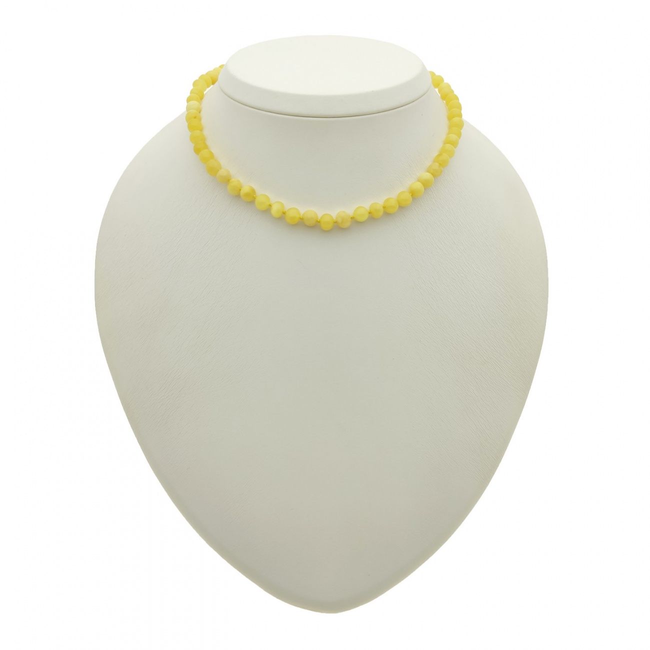 Бусы детские из янтаря