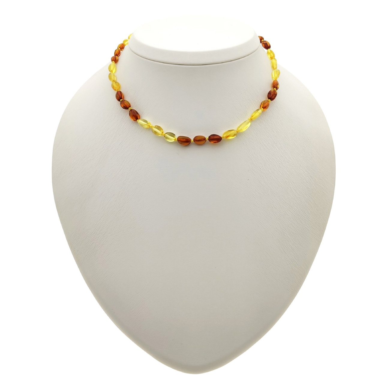 Бусы детские из янтаря