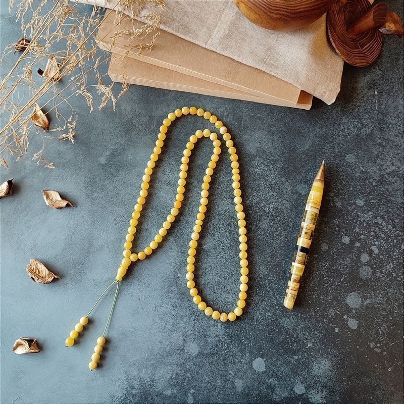 Четки мусульманские янтарь