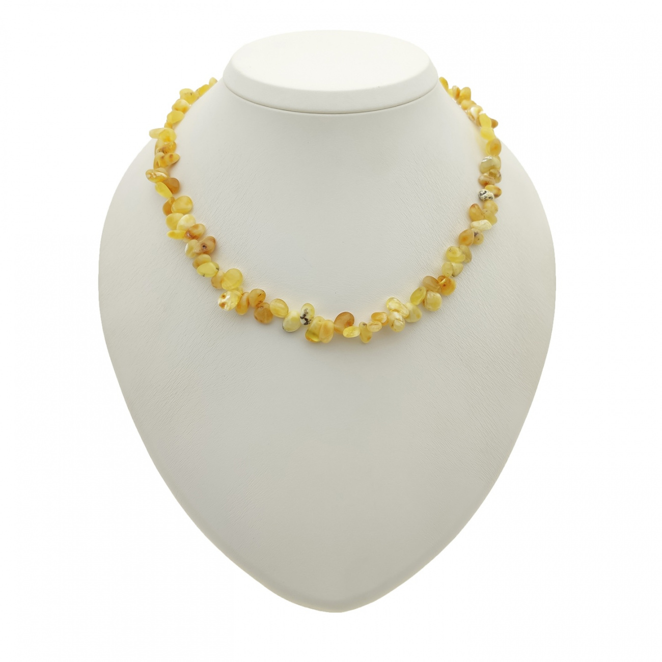 Бусы "Облепиха" янтарь