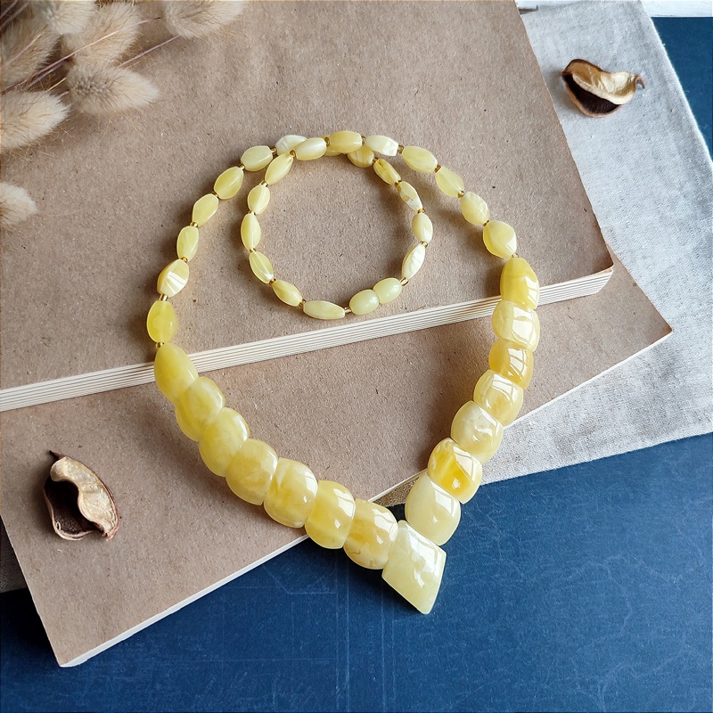 Колье Янтарь