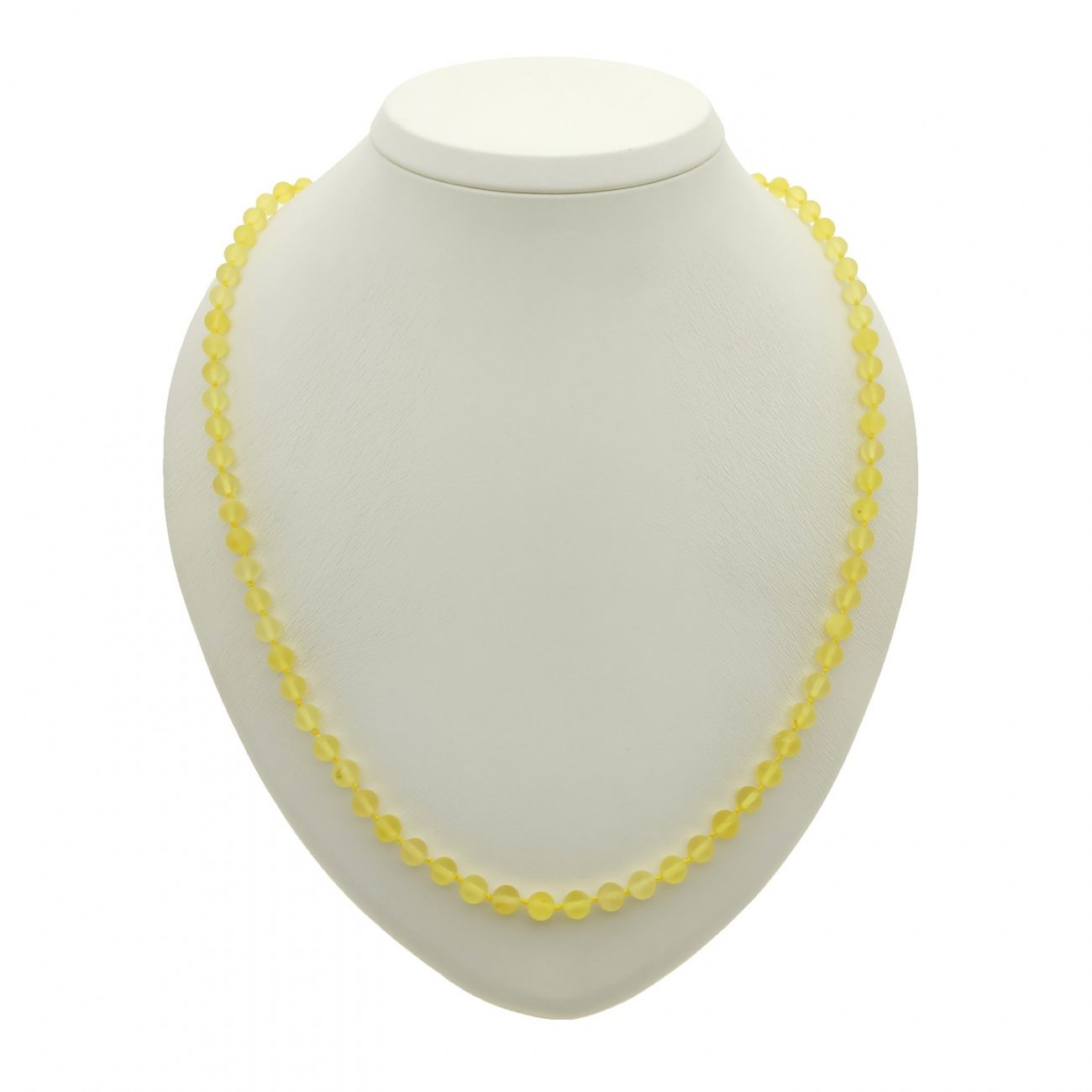 Бусы "Шар" из янтаря