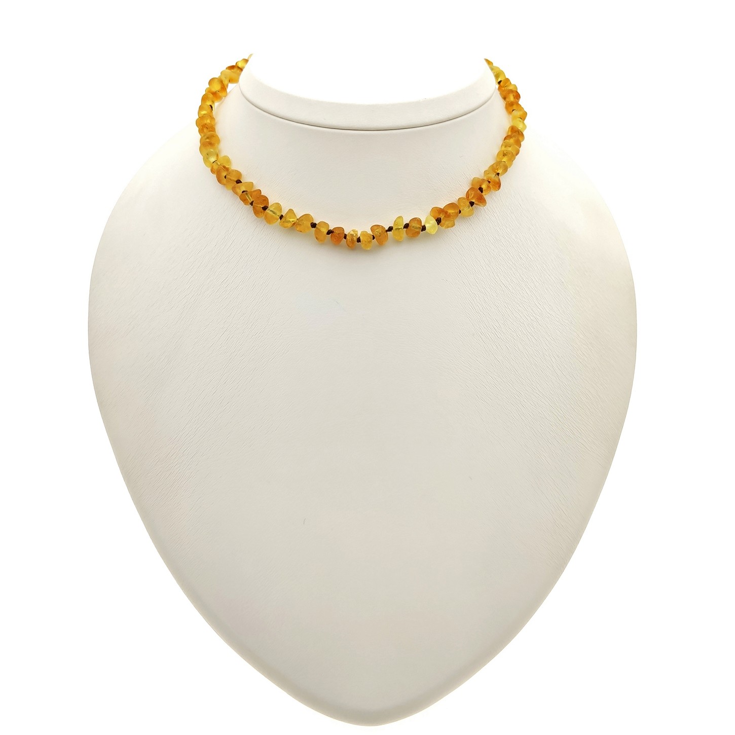 Бусы детские из янтаря