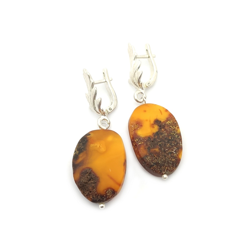 Серьги, Янтарь,ПСР 2353205335