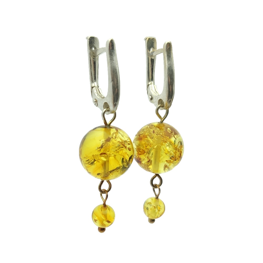 Серьги, Янтарь,ПСР 2423205366