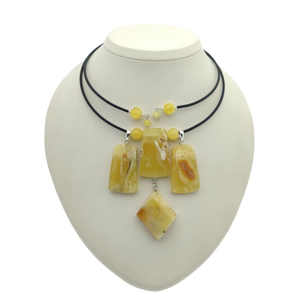 Колье "Хлоя" Янтарь