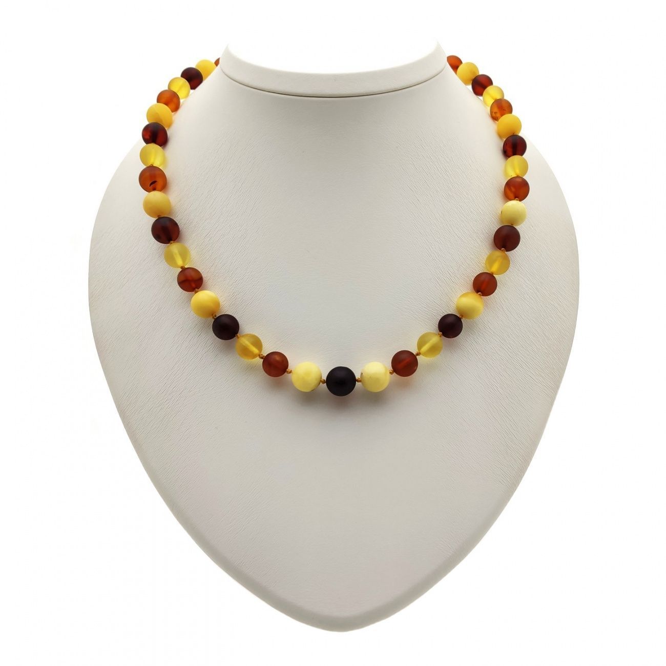 Бусы "Шар" из янтаря