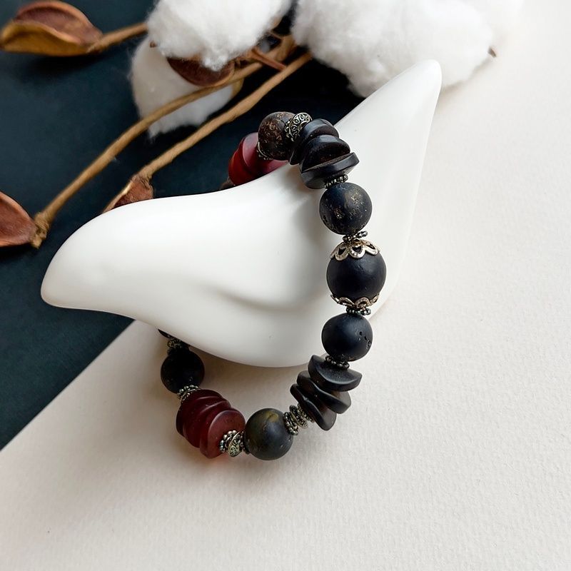 Браслет "Фантазия" янтарь