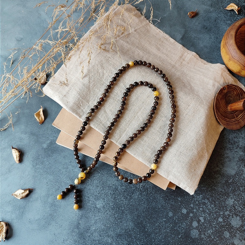 Четки будд. янтарь