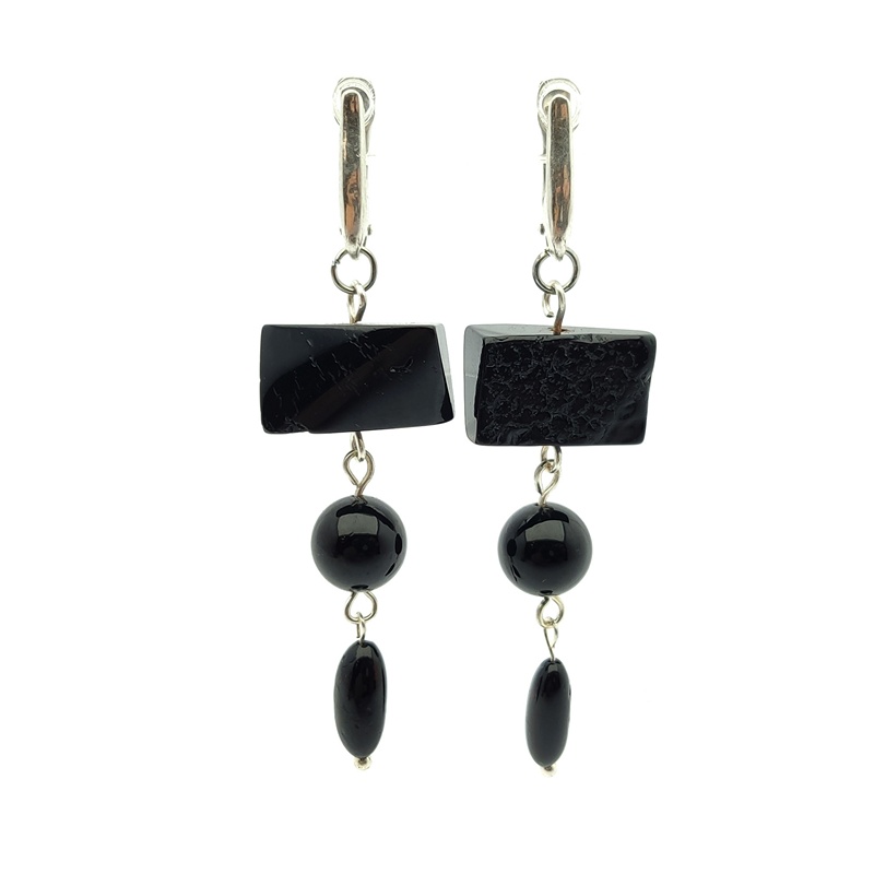 Серьги  ПСР, Янтарь 2113205169