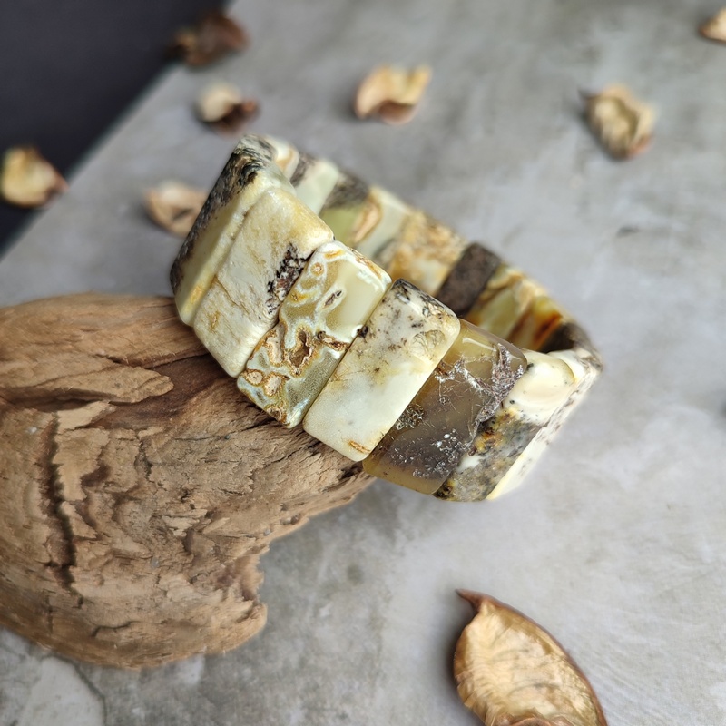 Браслет Муж. янтарь 3031119493-2