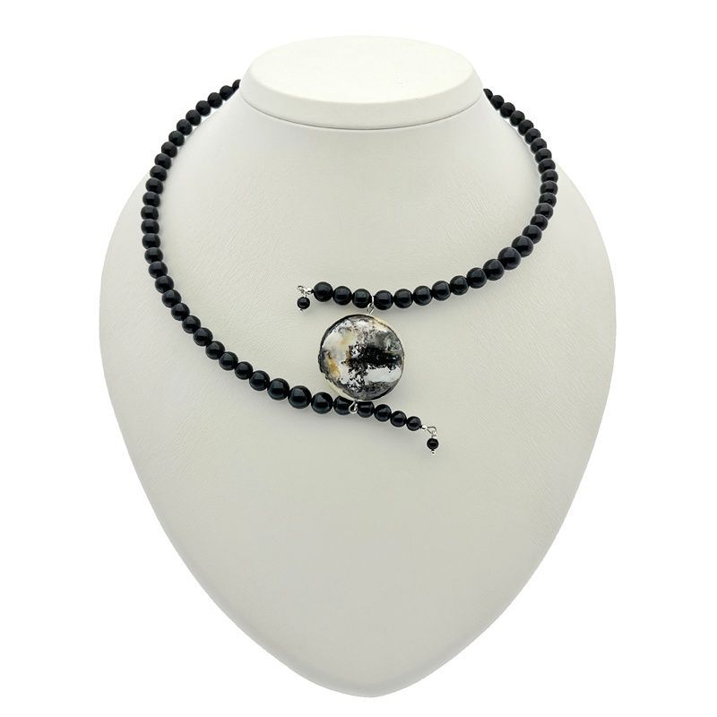 Колье "Италия" Янтарь