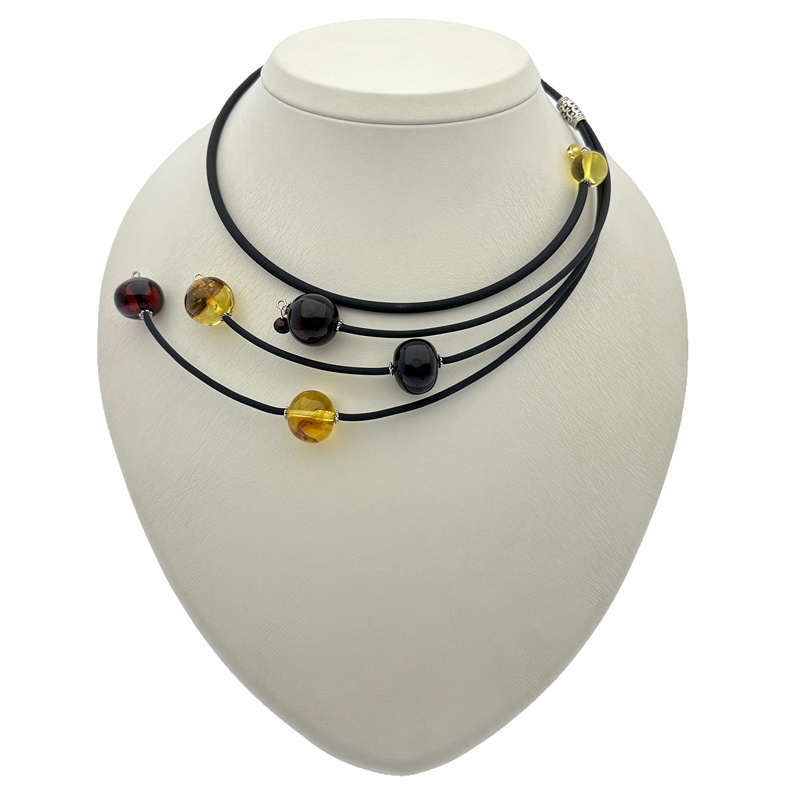 Колье "Италия" Янтарь