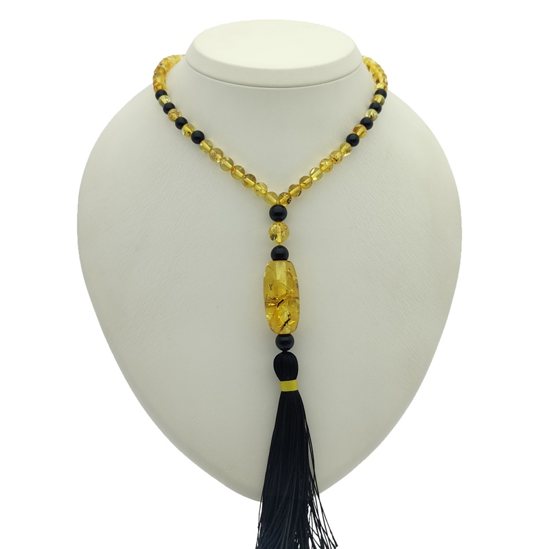 Подвес с кулоном янтарь 52107890