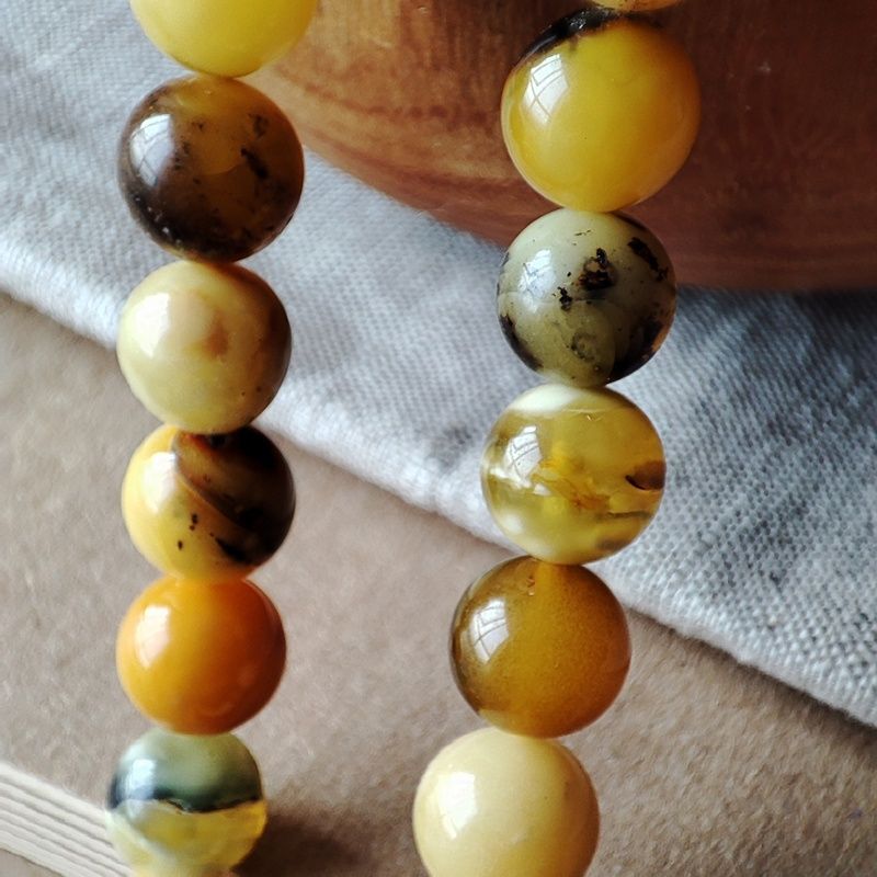 Четки будд. янтарь