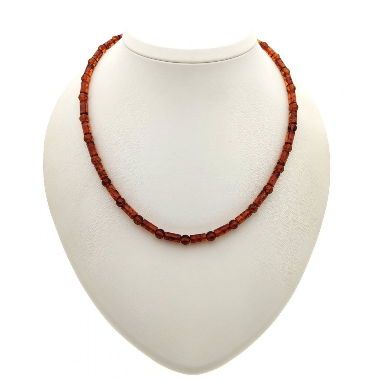 Бусы "Бочата" из янтаря