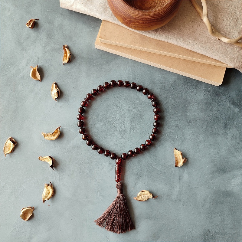 Четки мусульманские, Янтарный пресс