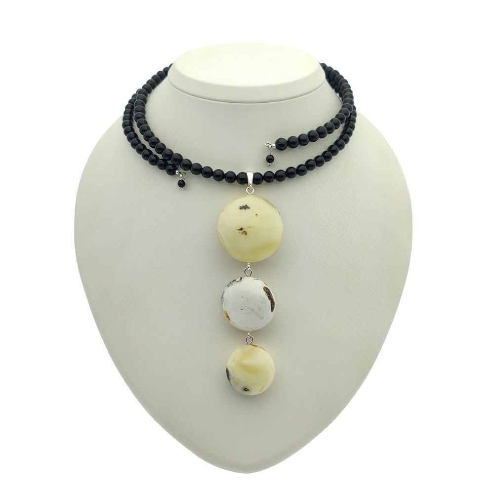 Колье "Италия" Янтарь