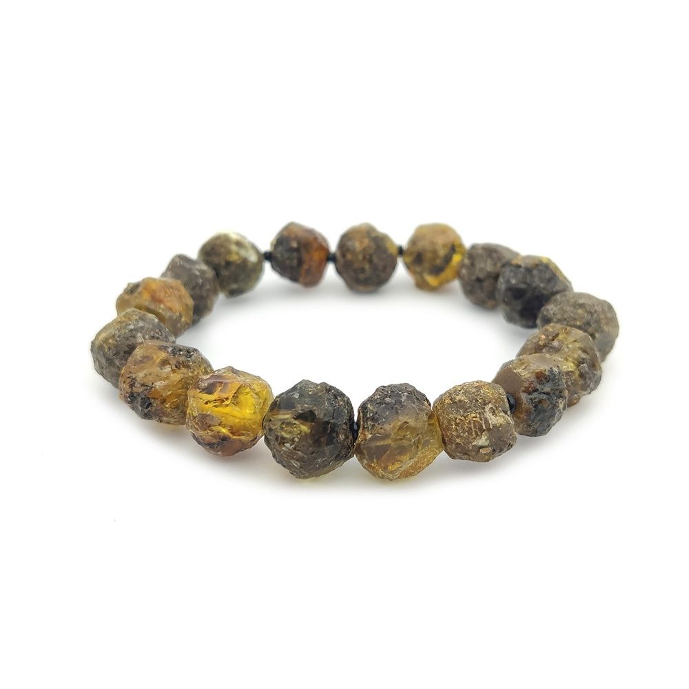 Браслет "Кусанка" янтарь