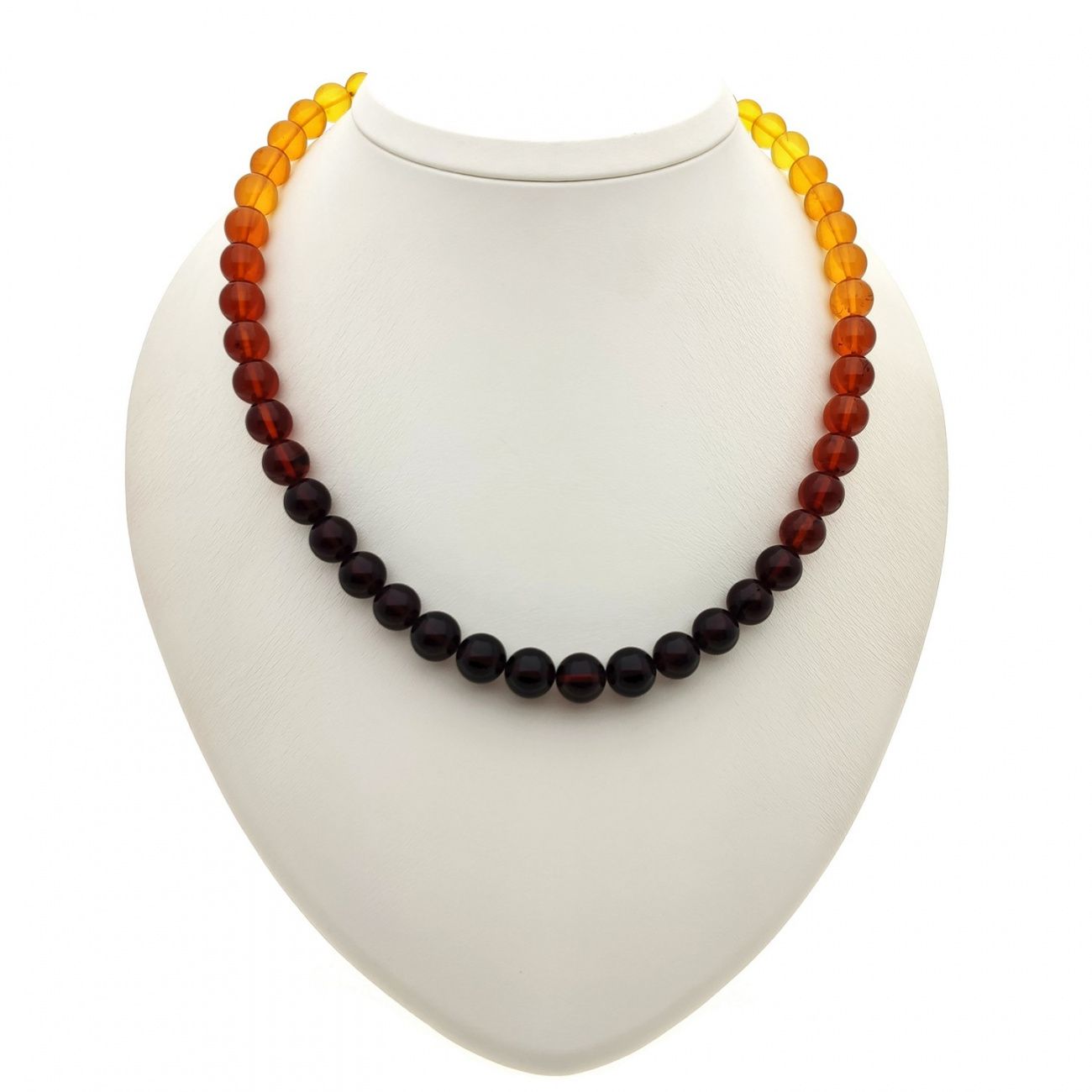 Бусы "Шар" из янтаря