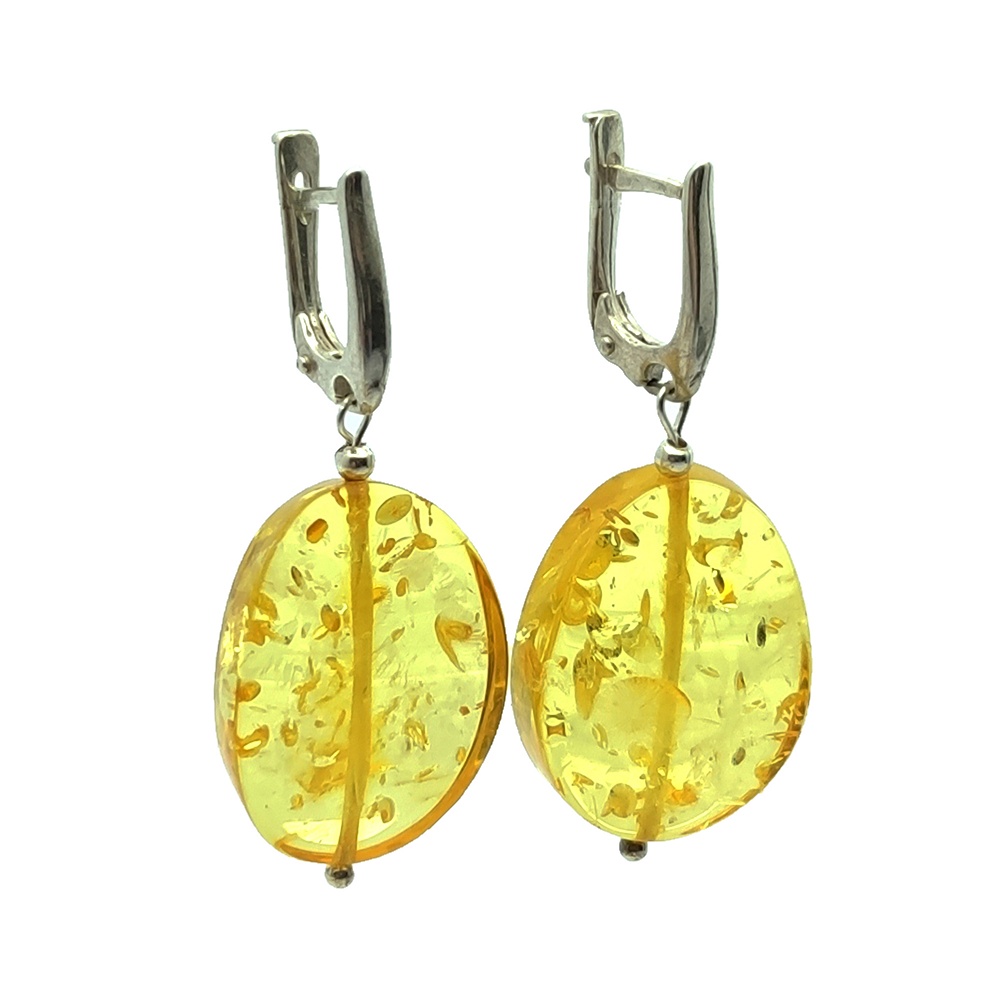 Серьги, Янтарь,ПСР 2403205146