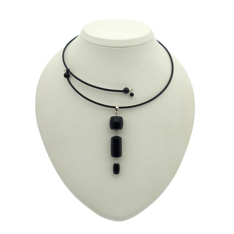 Колье "Геометрия" Янтарь