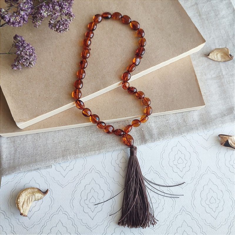 Четки мусульманские Янтарь