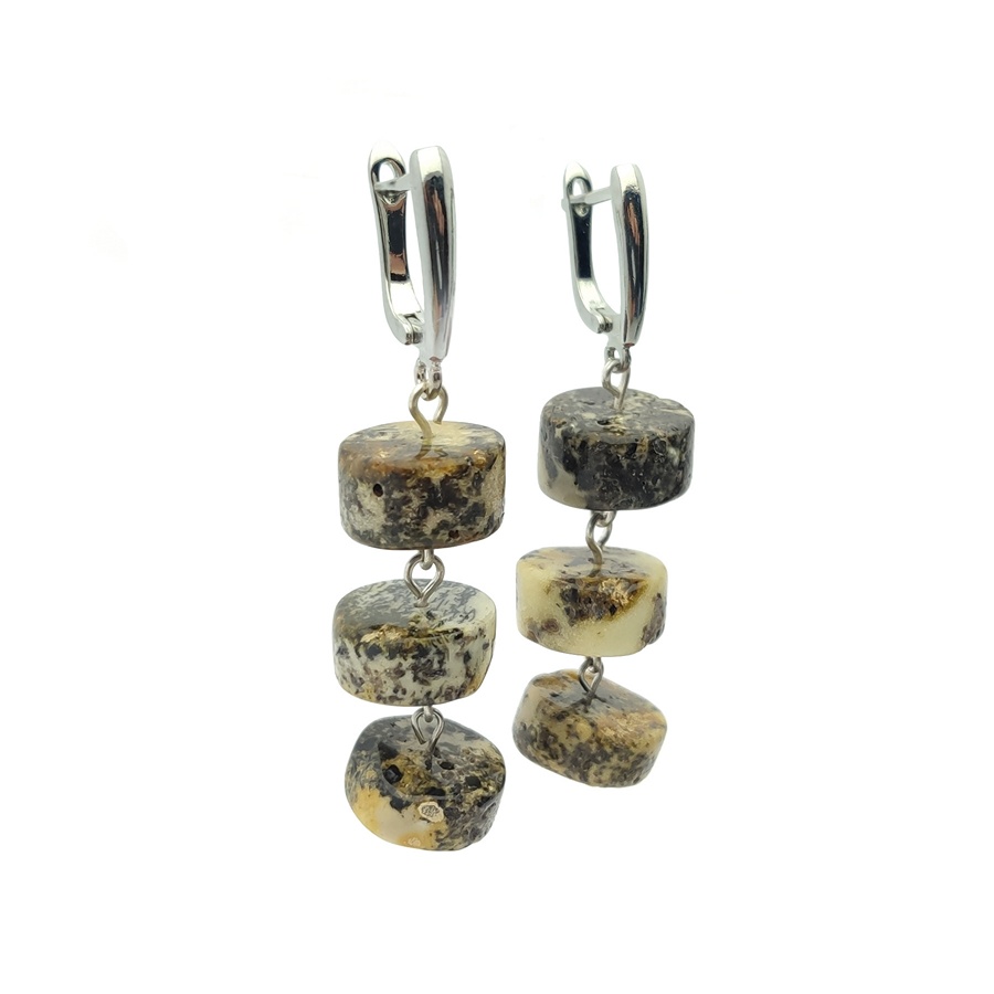 Серьги, Янтарь,ПСР 2033205308