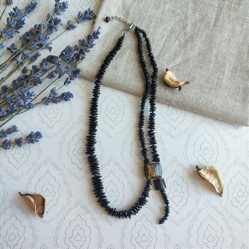 Колье "София" Янтарь