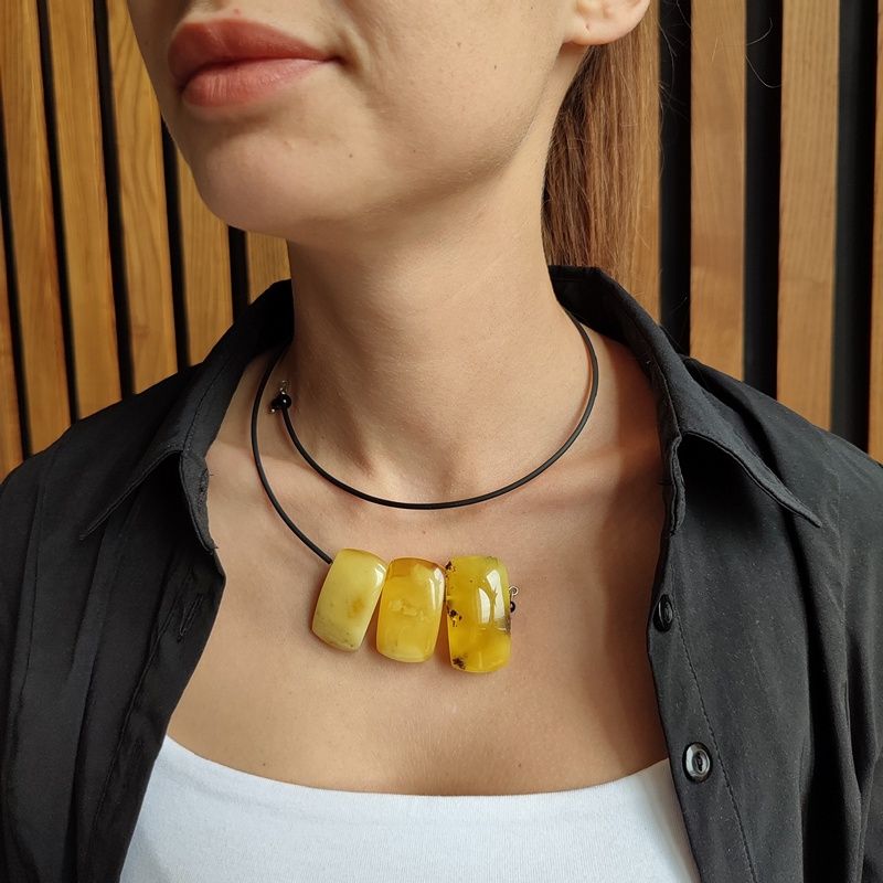 Колье "Хлоя" Янтарь