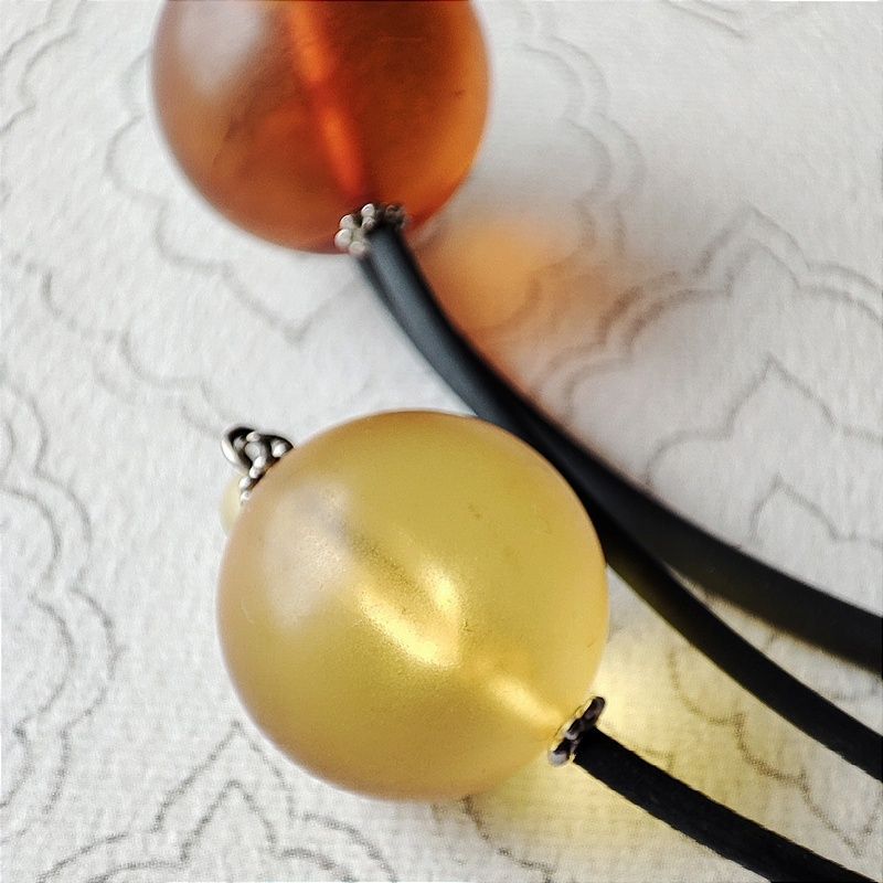 Колье "Италия" Янтарь