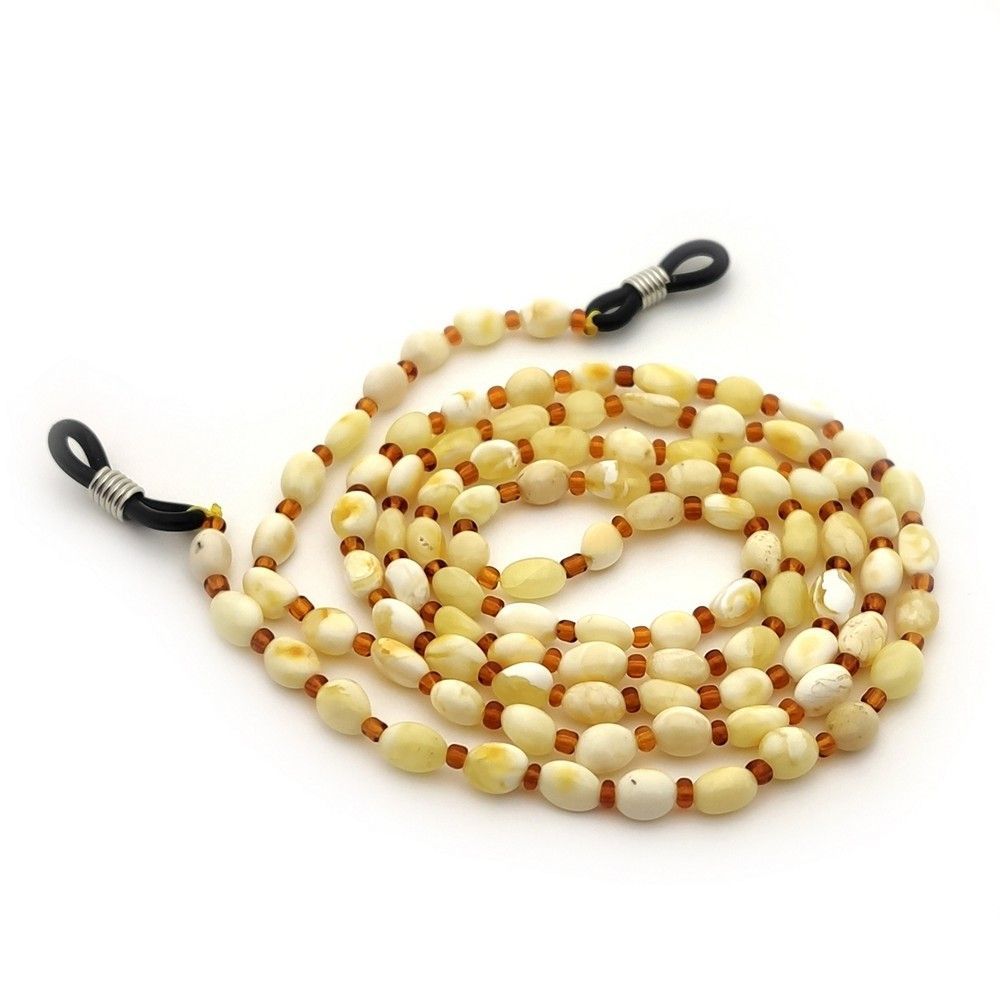 1,Шнурок для очков, янтарь