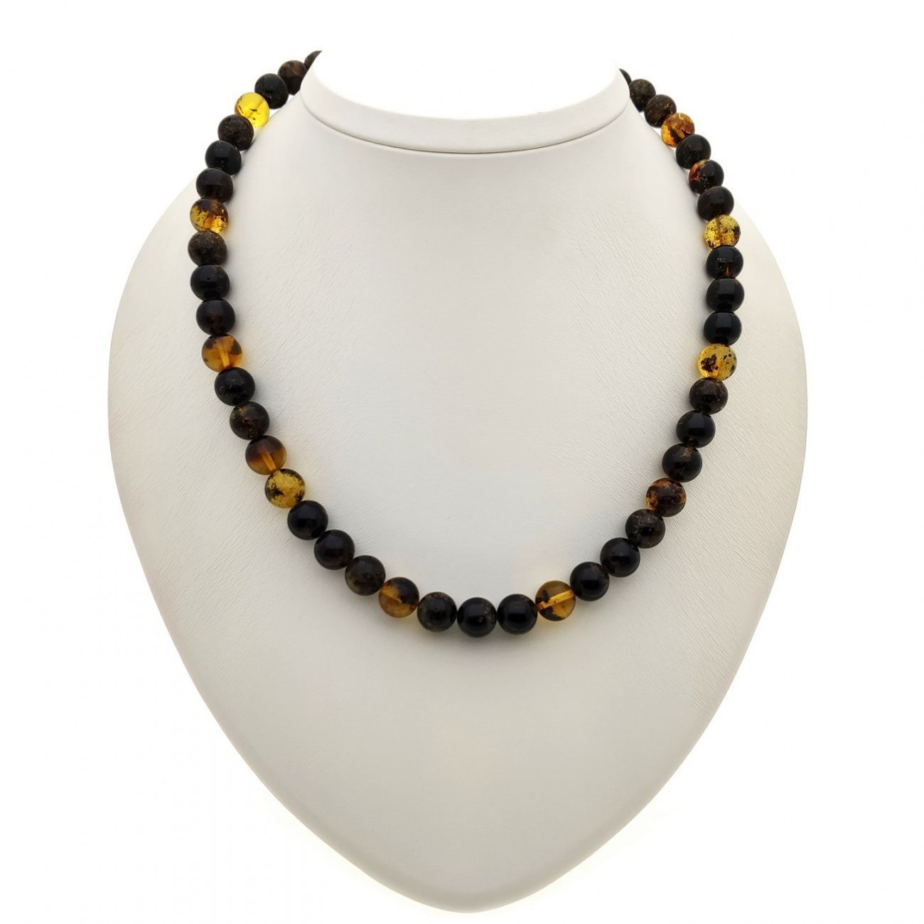 Бусы "Шар" из янтаря