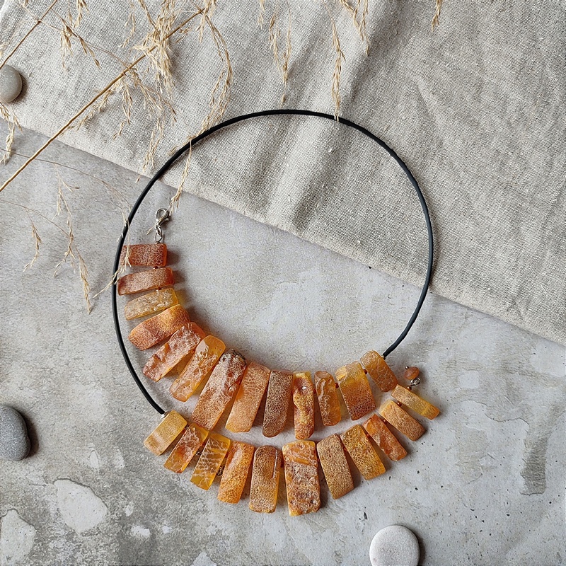 Колье Янтарь