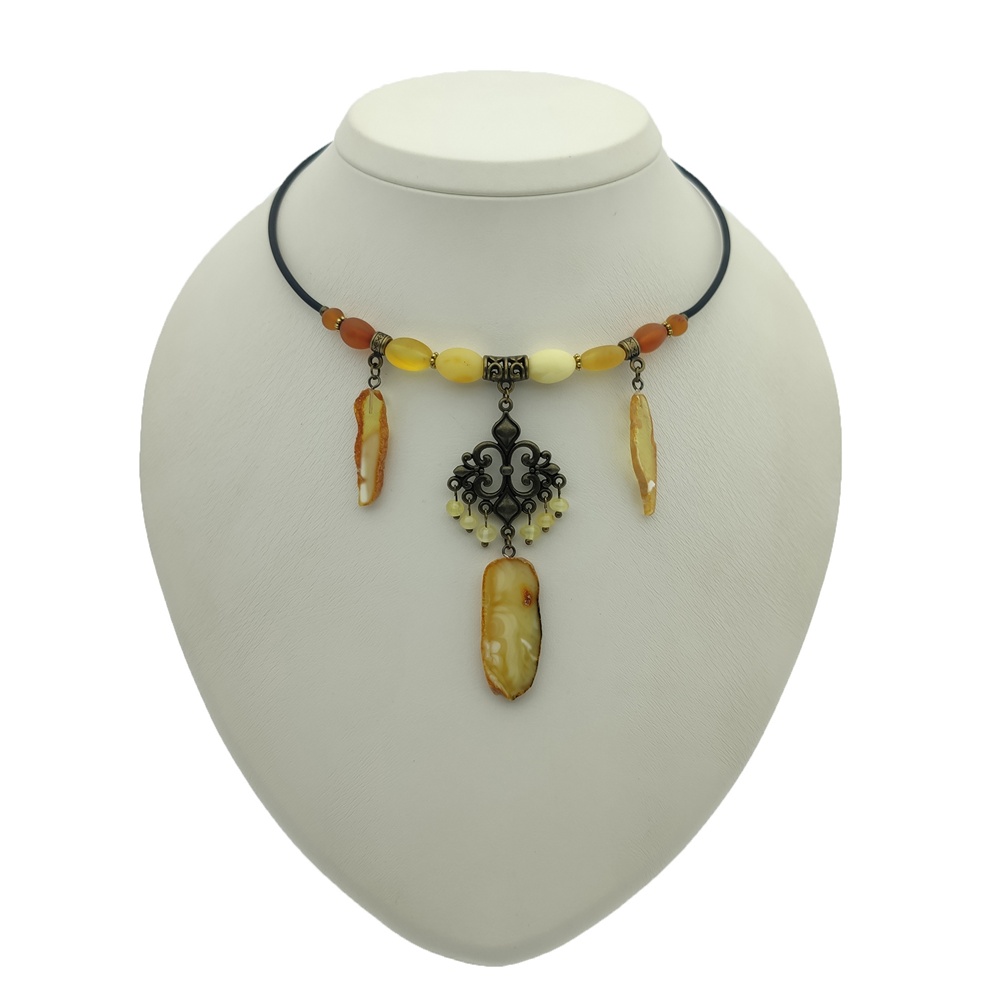 Колье Янтарь 750214071