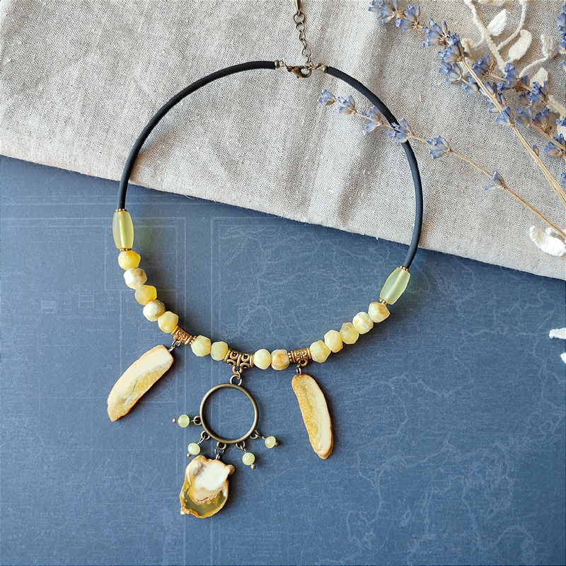 Колье Янтарь 7506214057 (2)