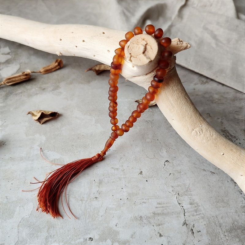 Четки мусульманские янтарь