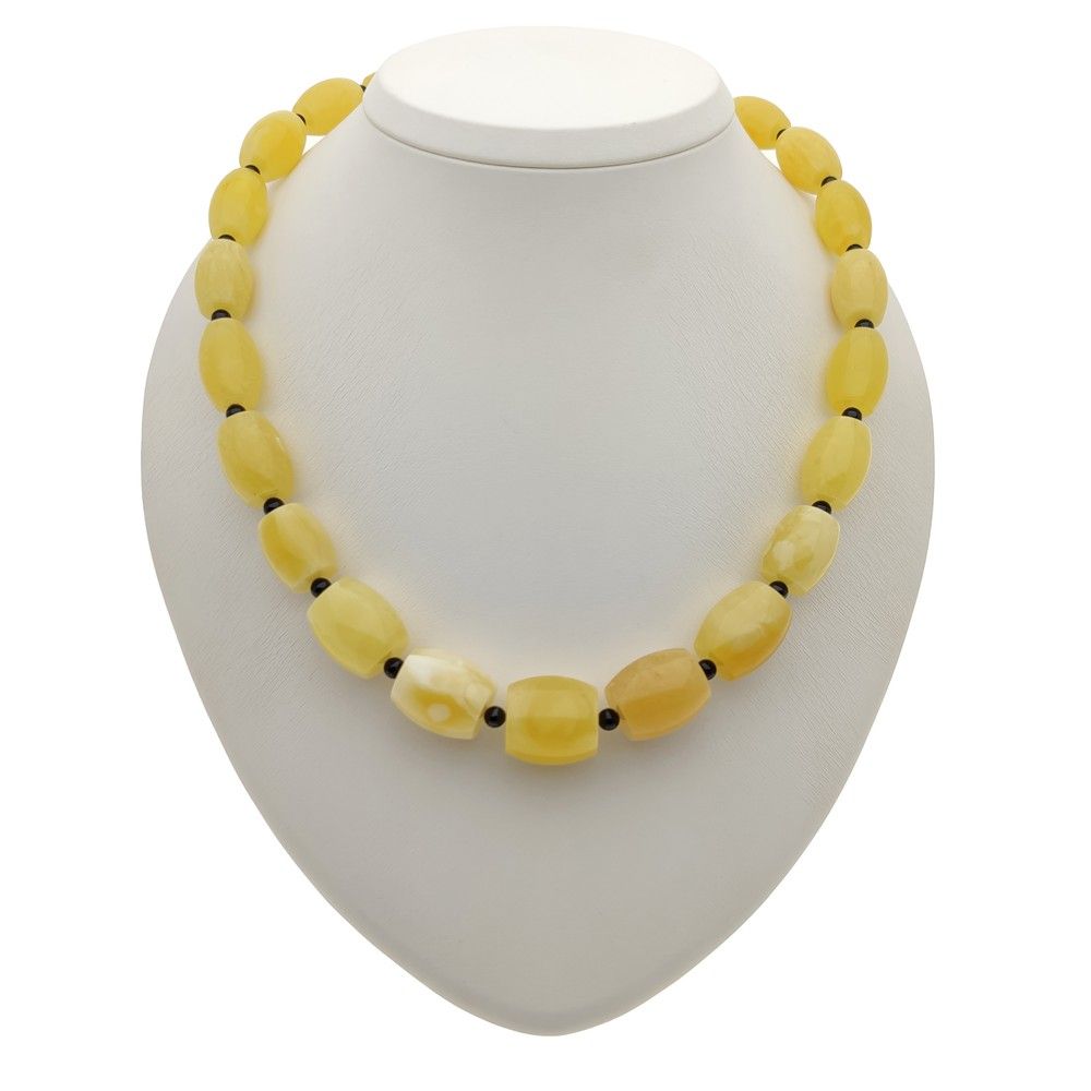 Бусы "Бочата" из янтаря