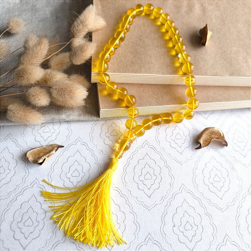 Четки мусульманские янтарь 9401100046 (4)